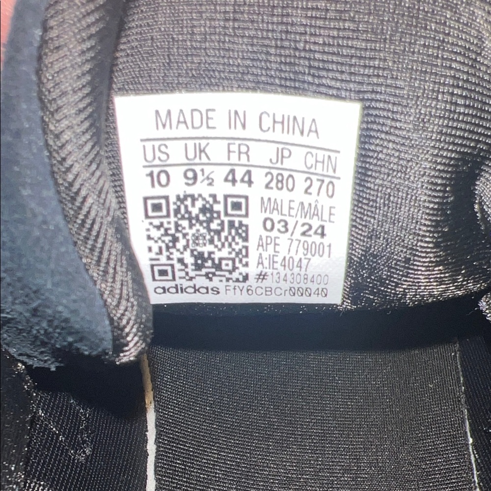 Adidas Adifom Megaride Triple Black Running Shoes With Box - Picture 9 of 11